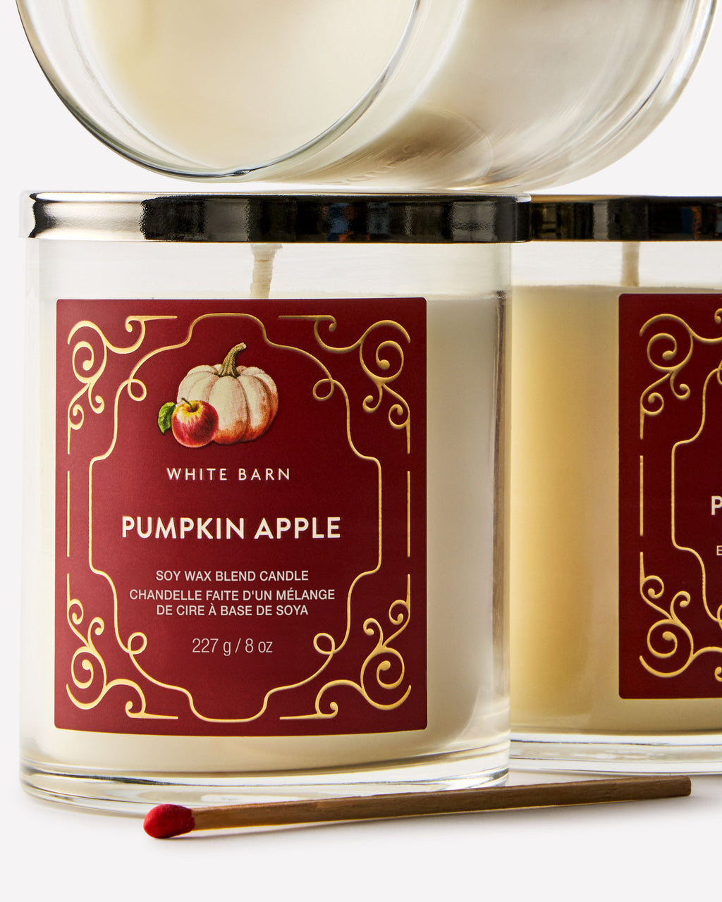 Pumpkin Apple Single Wick Candle image 2