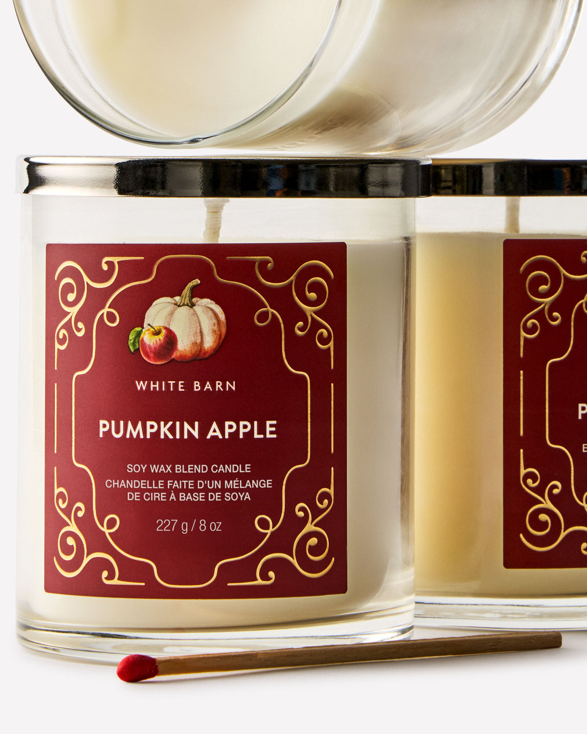 Pumpkin Apple Single Wick Candle image 2