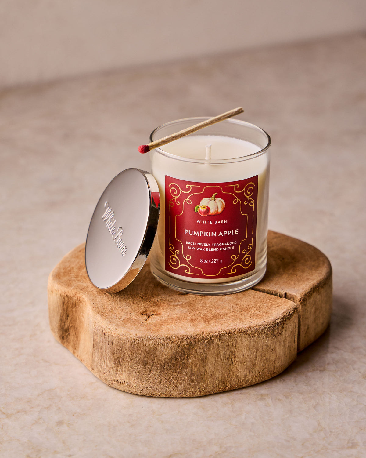 Pumpkin Apple Single Wick Candle image 4