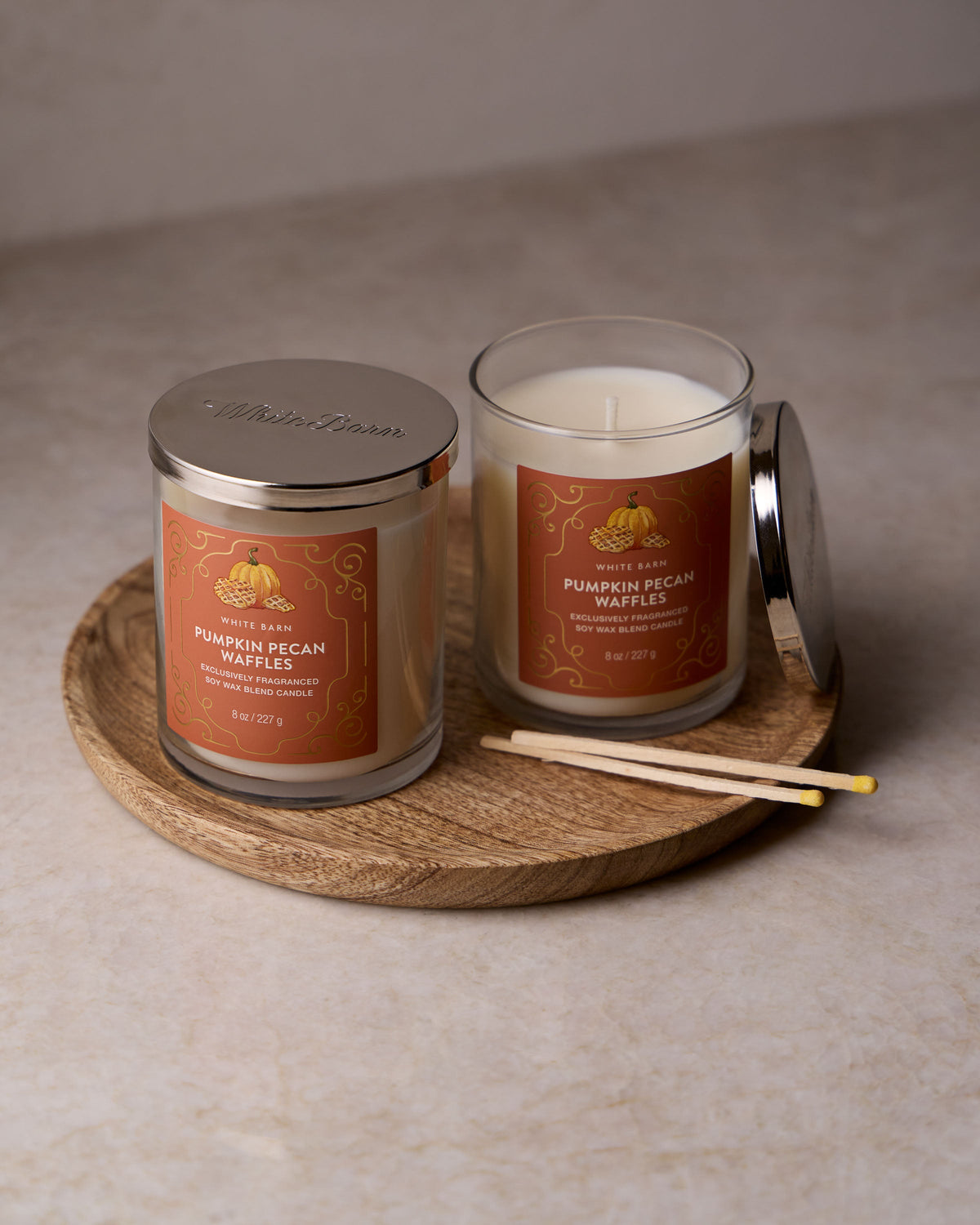 Pumpkin Pecan Waffles Single Wick Candle image 4