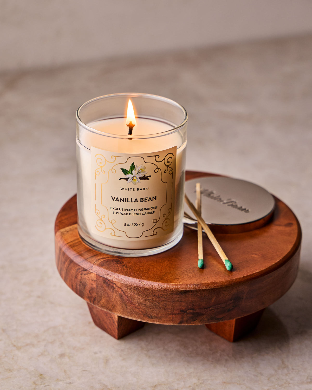 Vanilla Bean Single Wick Candle image 3