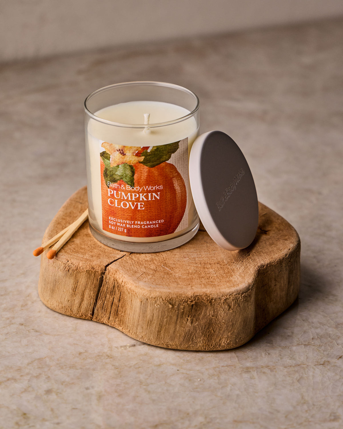Pumpkin Clove Single Wick Candle image 3