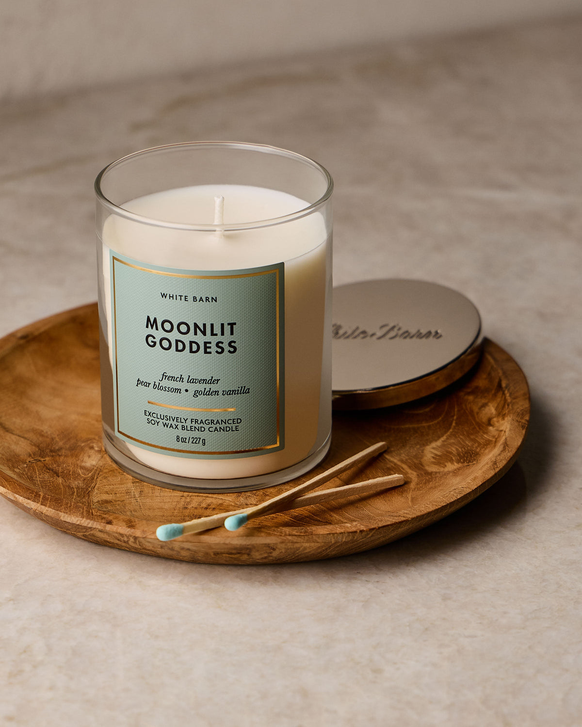 Moonlit Goddess Single Wick Candle image 3