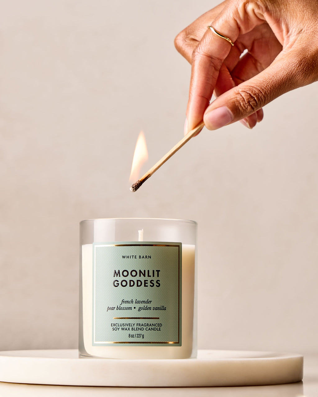 Moonlit Goddess Single Wick Candle image 4
