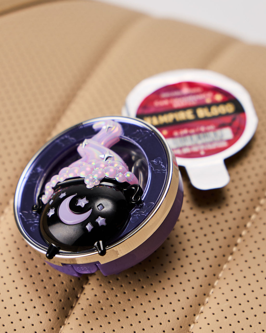 Encrusted Cauldron Car Fragrance Holder image 2