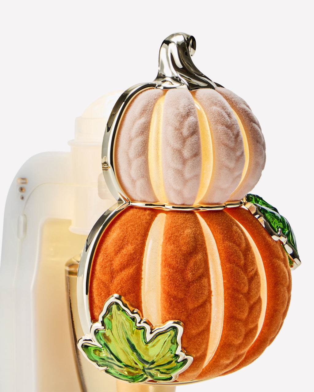 Knit Pumpkin Stack Scent Control Nightlight Wallflowers Fragrance Plug image 2