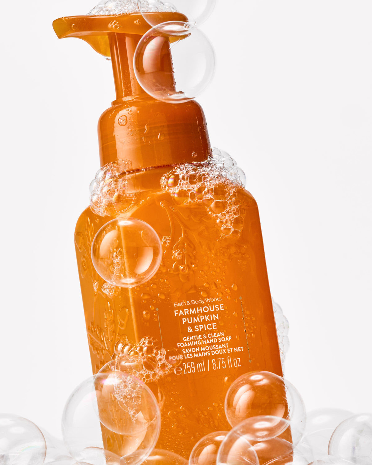 Farmhouse Pumpkin & Spice Gentle & Clean Foaming Hand Soap image 2