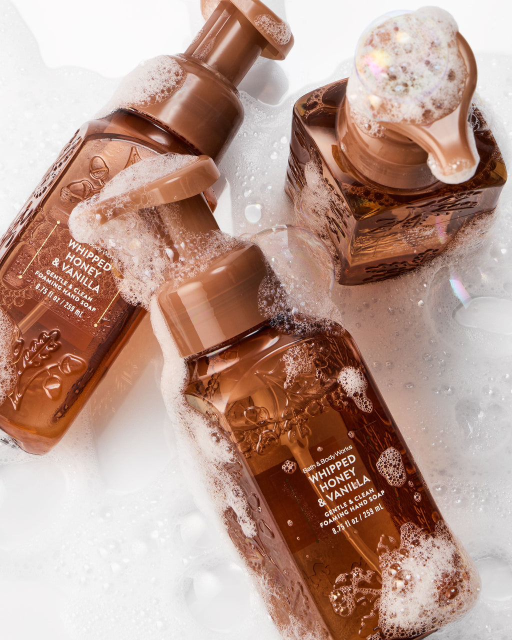 Whipped Honey & Vanilla Gentle & Clean Foaming Hand Soap image 4