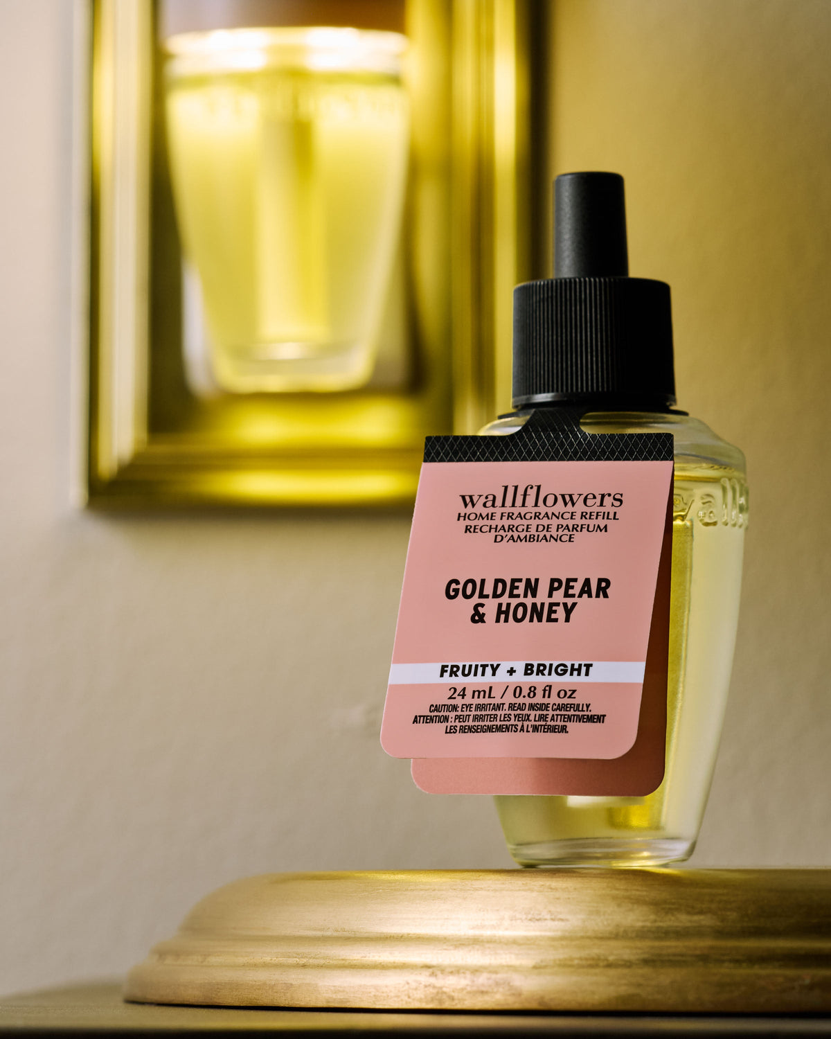 Golden Pear & Honey Wallflowers Fragrance Refill image 3