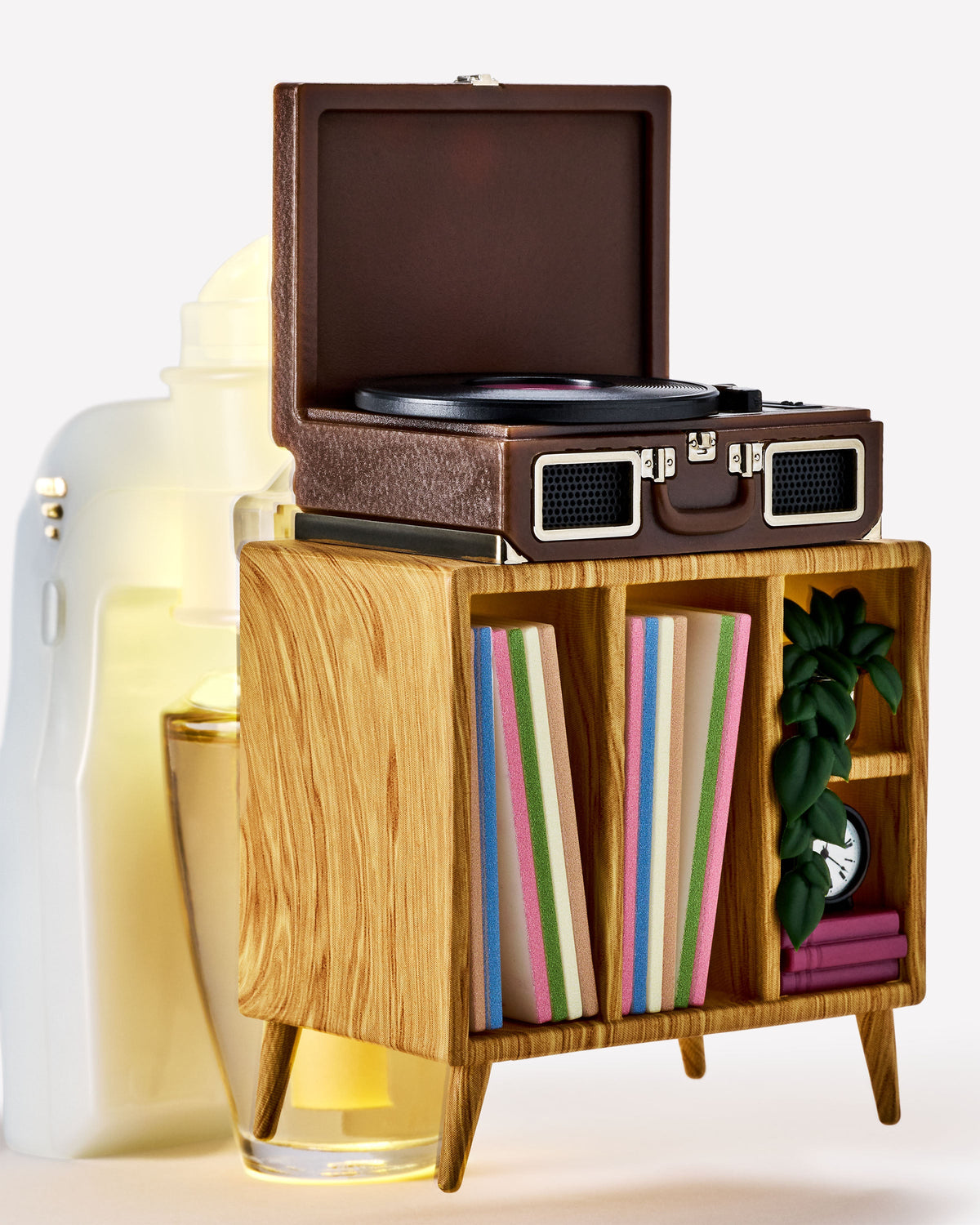 Record Player Display Scent Control Nightlight Wallflowers Fragrance Plug image 2