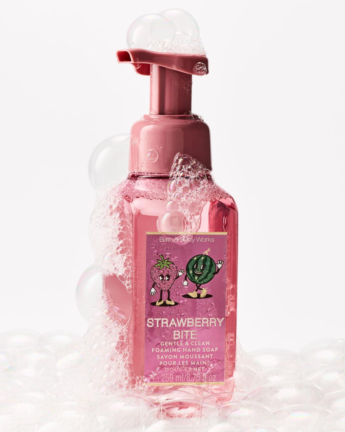 Strawberry Bite Gentle & Clean Foaming Hand Soap image 2