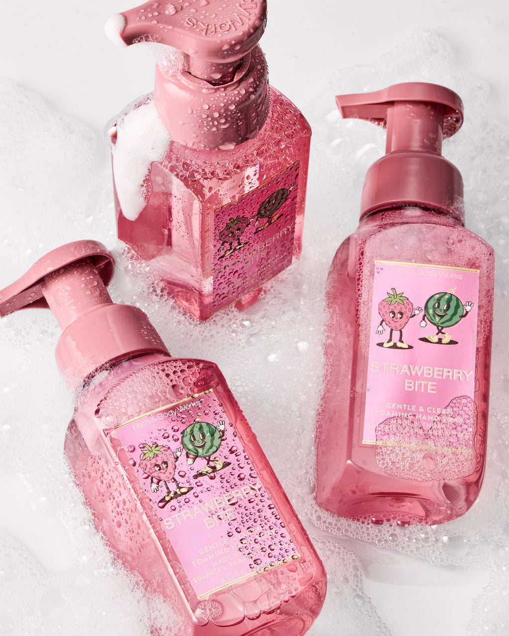 Strawberry Bite Gentle & Clean Foaming Hand Soap image 3