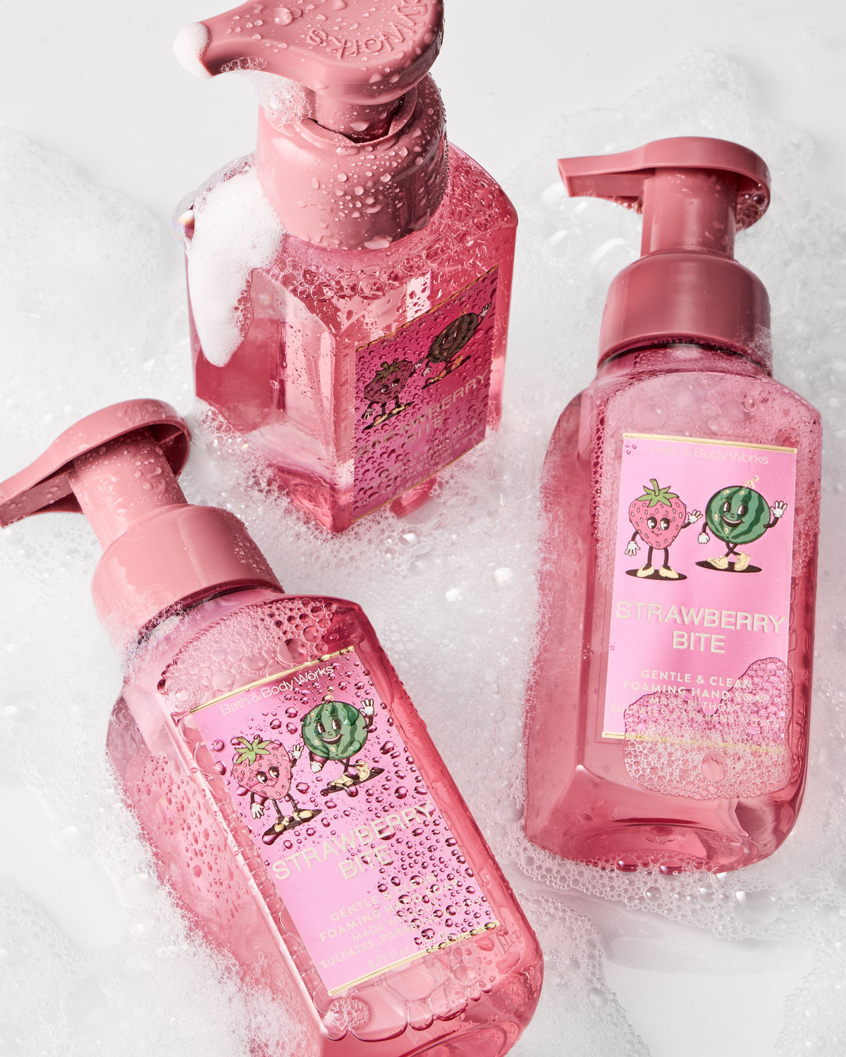 Strawberry Bite Gentle & Clean Foaming Hand Soap image 3