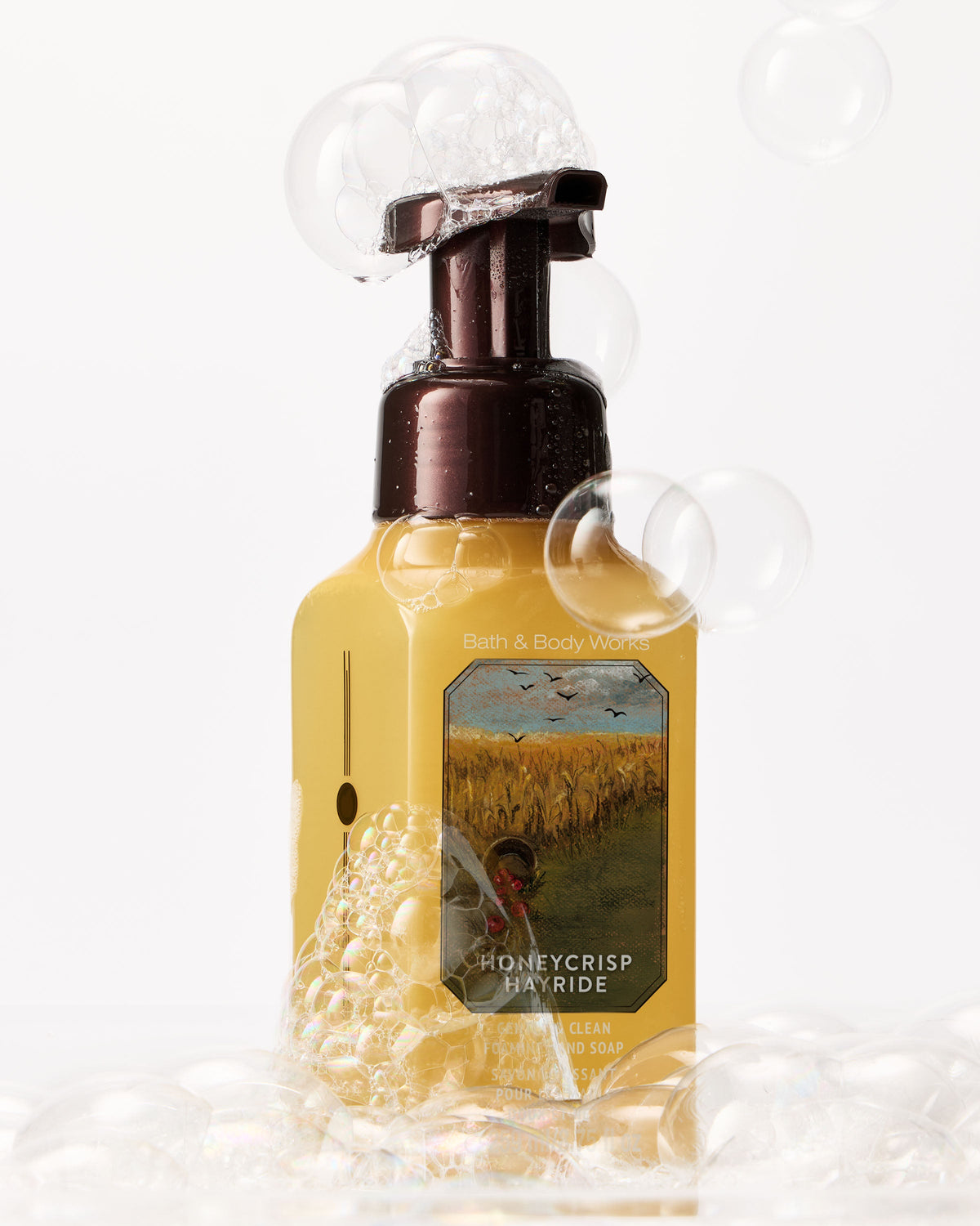 Honeycrisp Hayride Gentle & Clean Foaming Hand Soap image 2