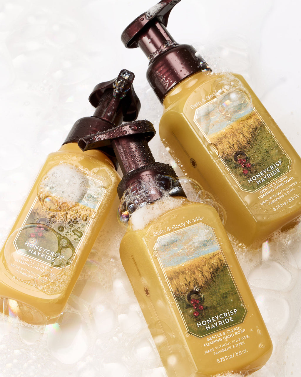 Honeycrisp Hayride Gentle & Clean Foaming Hand Soap image 4