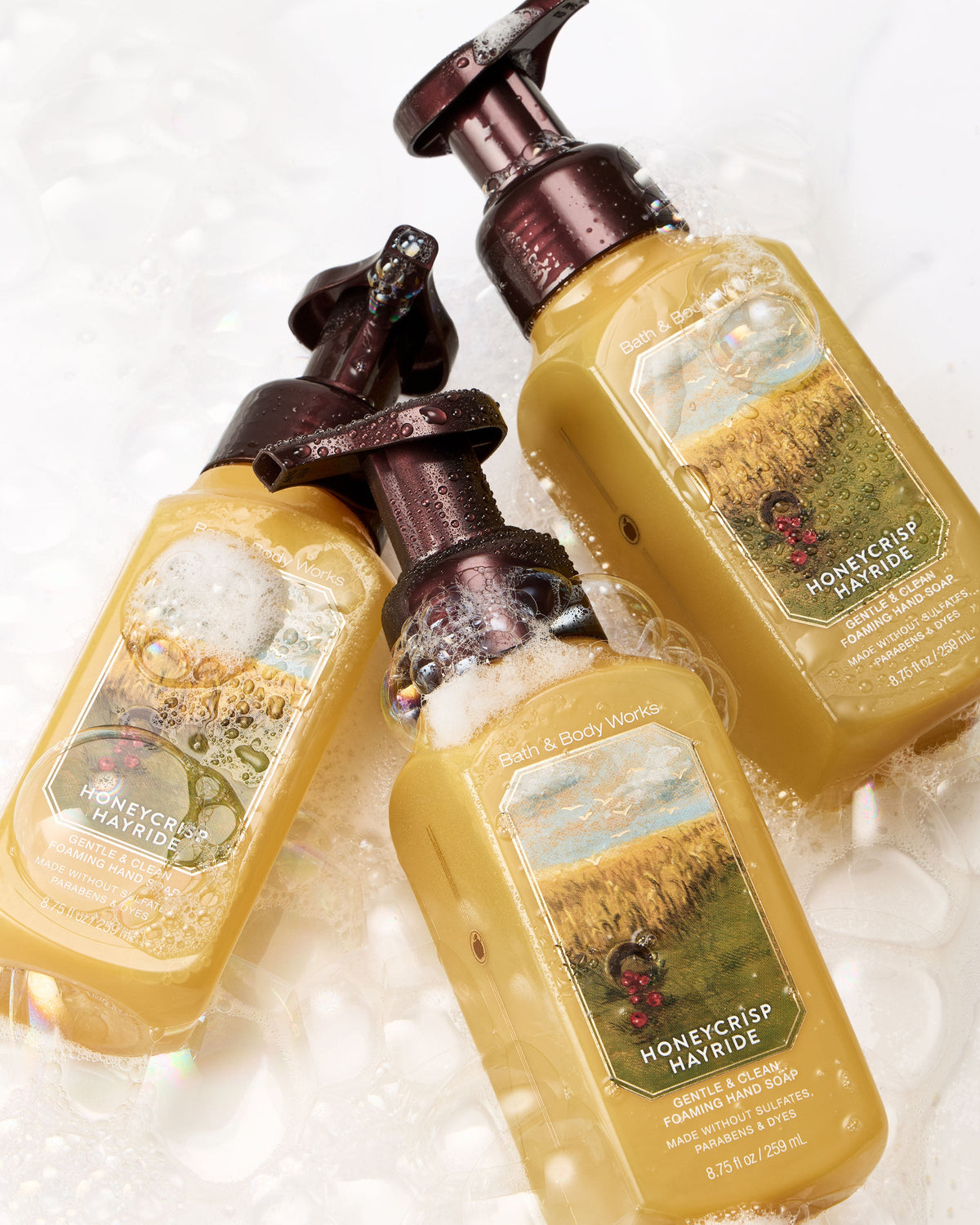 Honeycrisp Hayride Gentle & Clean Foaming Hand Soap image 4