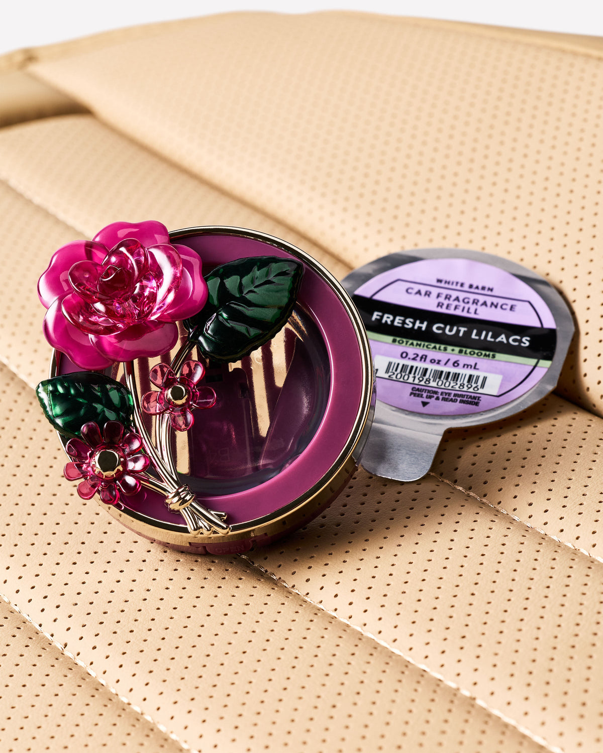Moody Fall Florals Car Fragrance Holder image 2