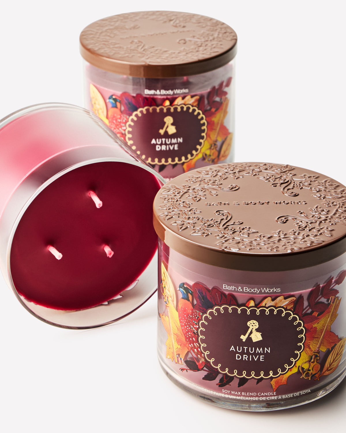 Autumn Drive 3-Wick Candle image 2