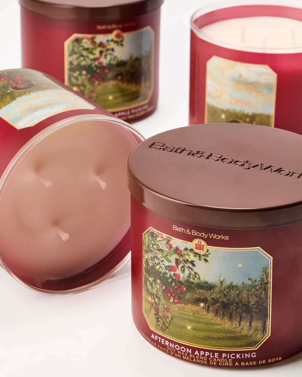 Afternoon Apple Picking 3-Wick Candle image 2