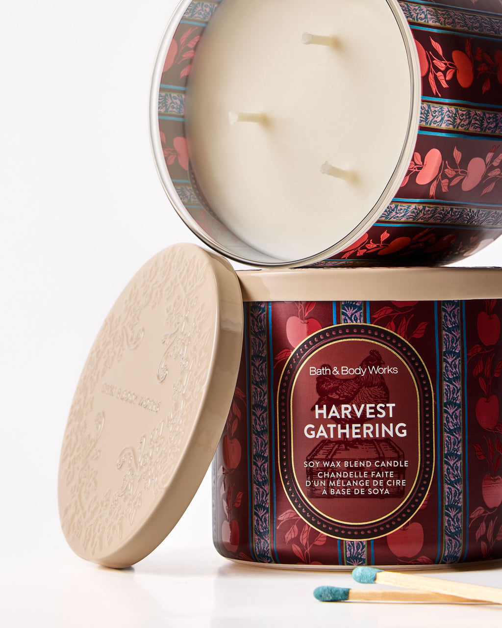 Harvest Gathering 3-Wick Candle image 2