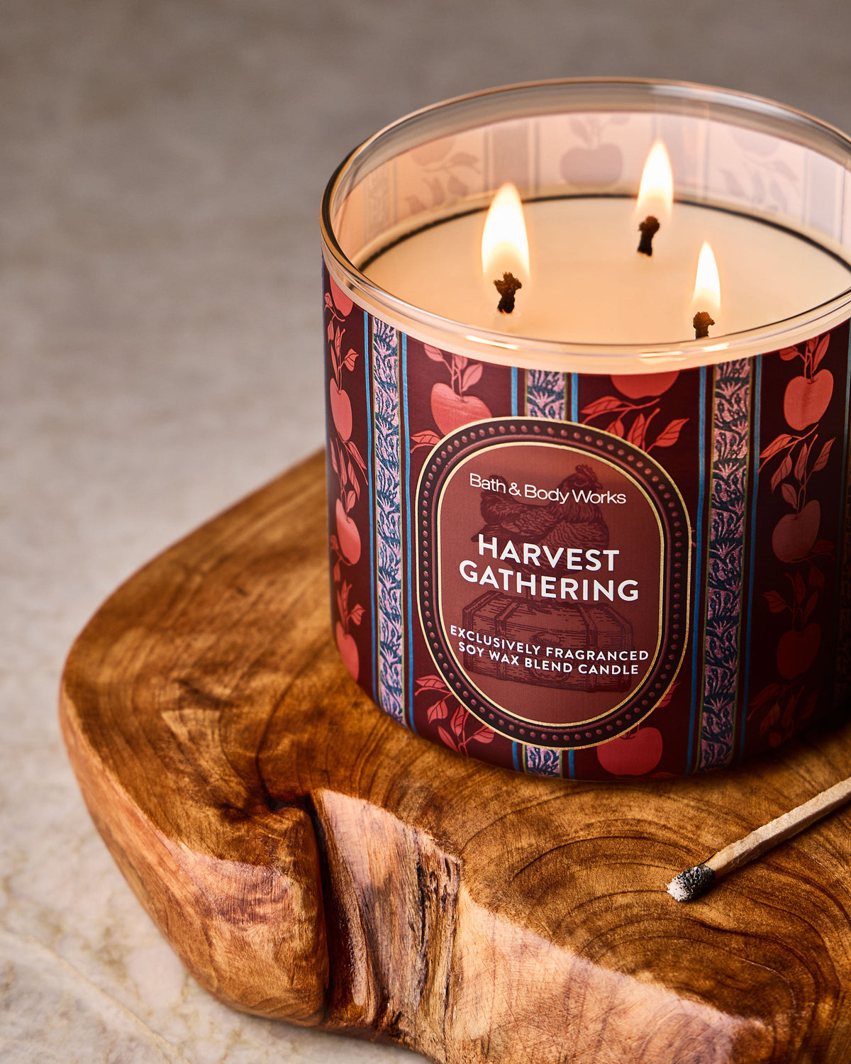 Harvest Gathering 3-Wick Candle image 4