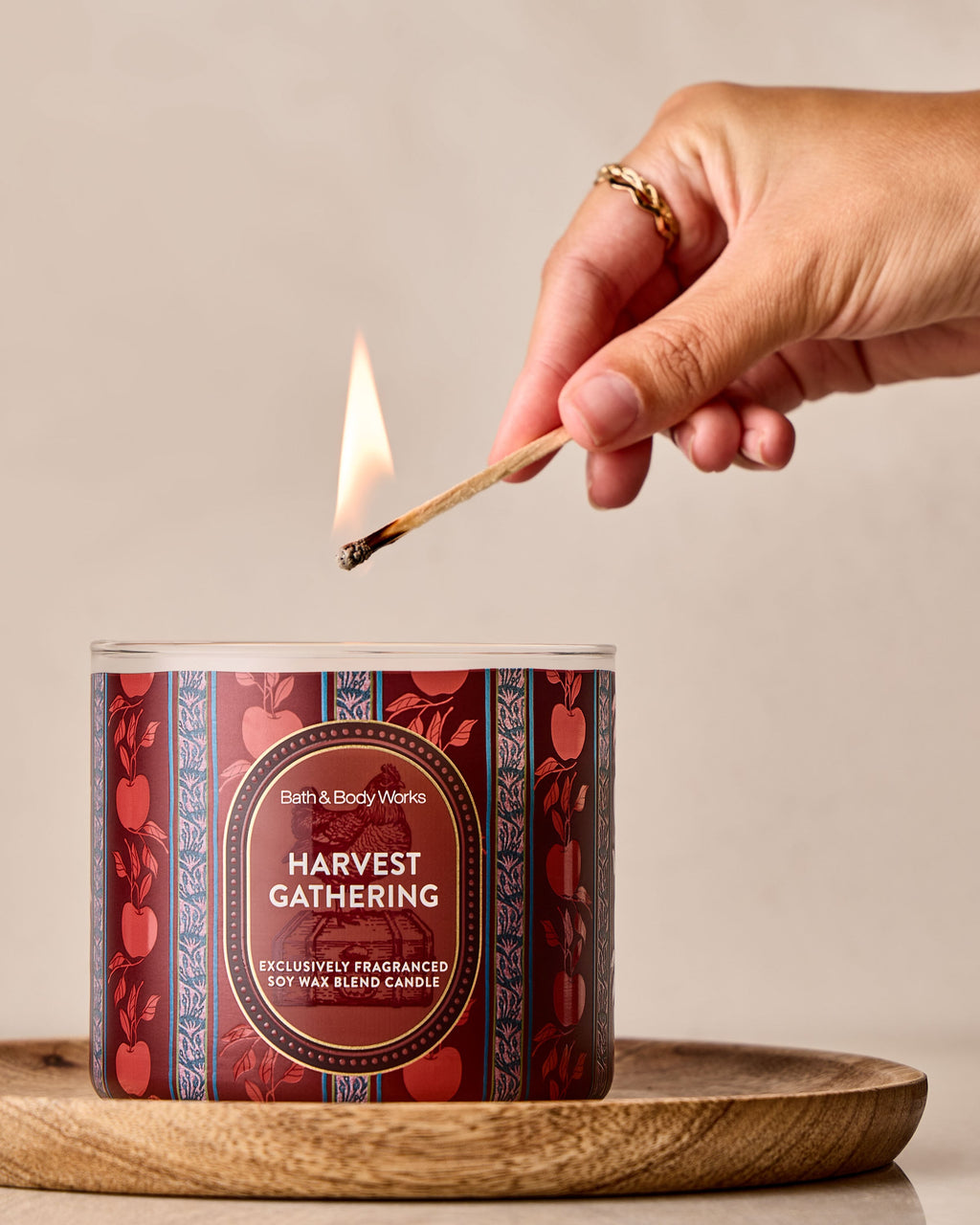 Harvest Gathering 3-Wick Candle image 5