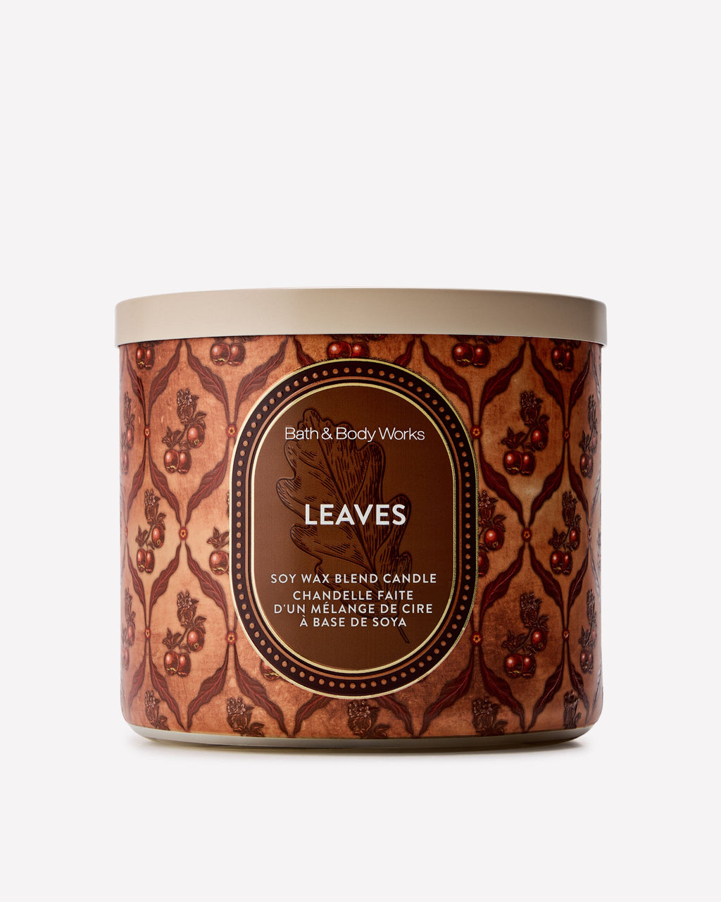 Leaves 3-Wick Candle