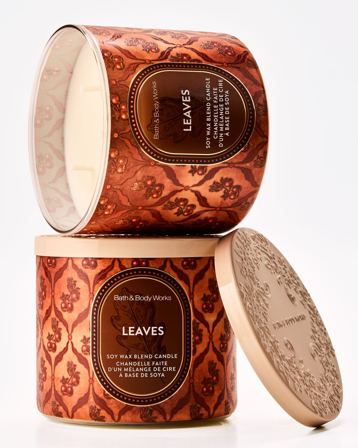 Leaves 3-Wick Candle image 2