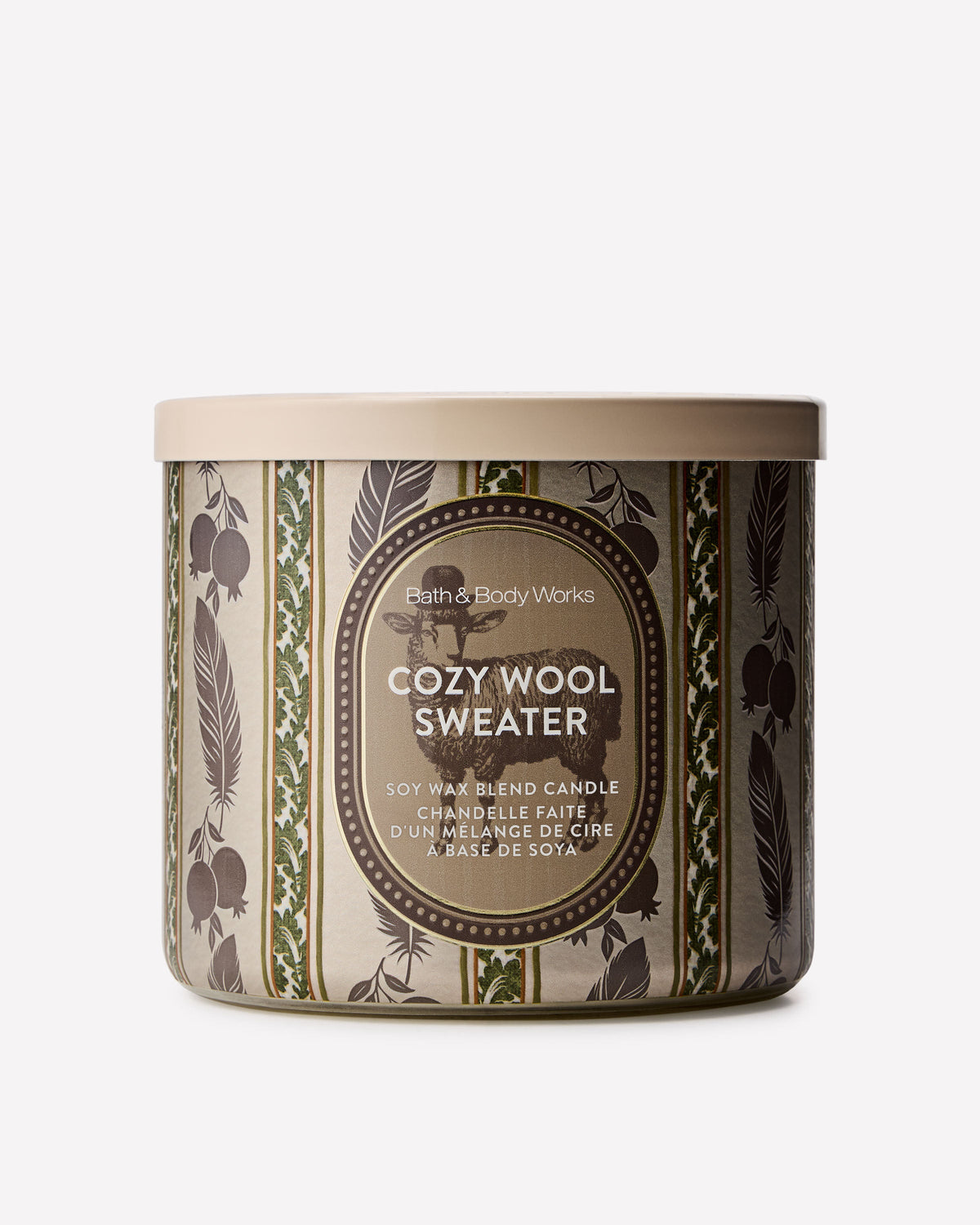 Cozy Wool Sweater 3-Wick Candle