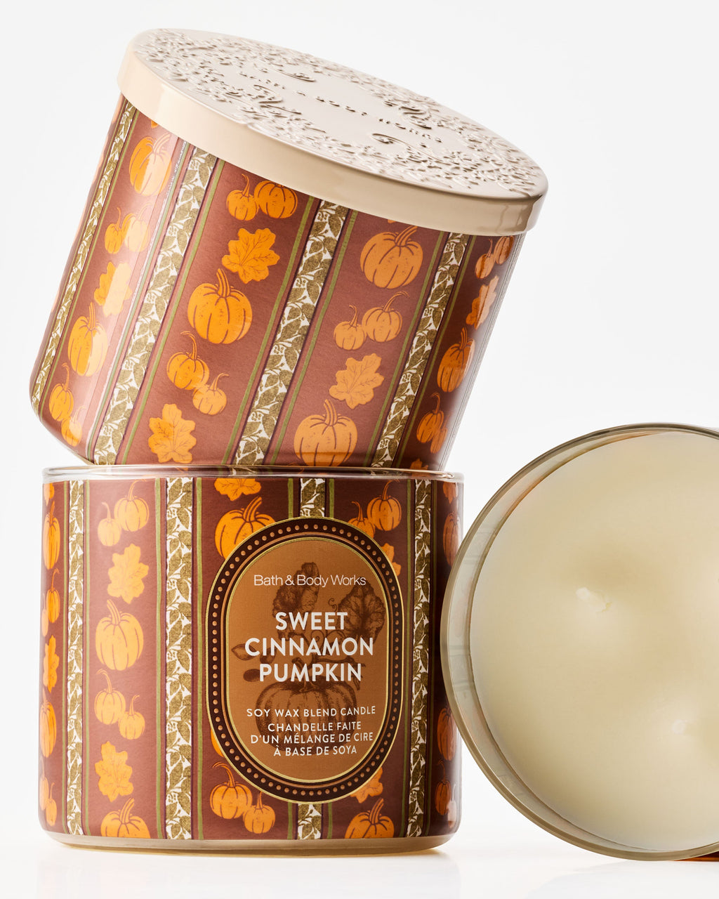 Sweet Cinnamon Pumpkin 3-Wick Candle image 2
