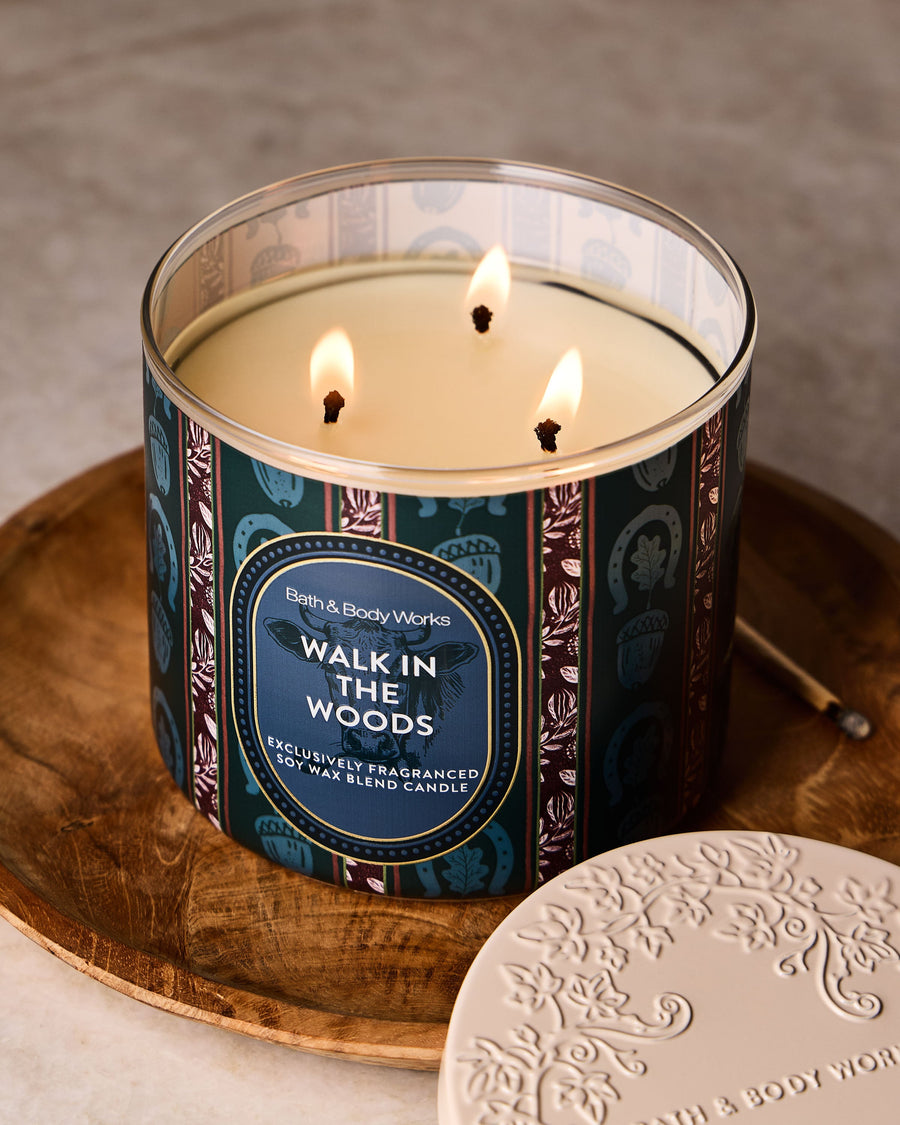 Walk In The Woods 3-Wick Candle image 3