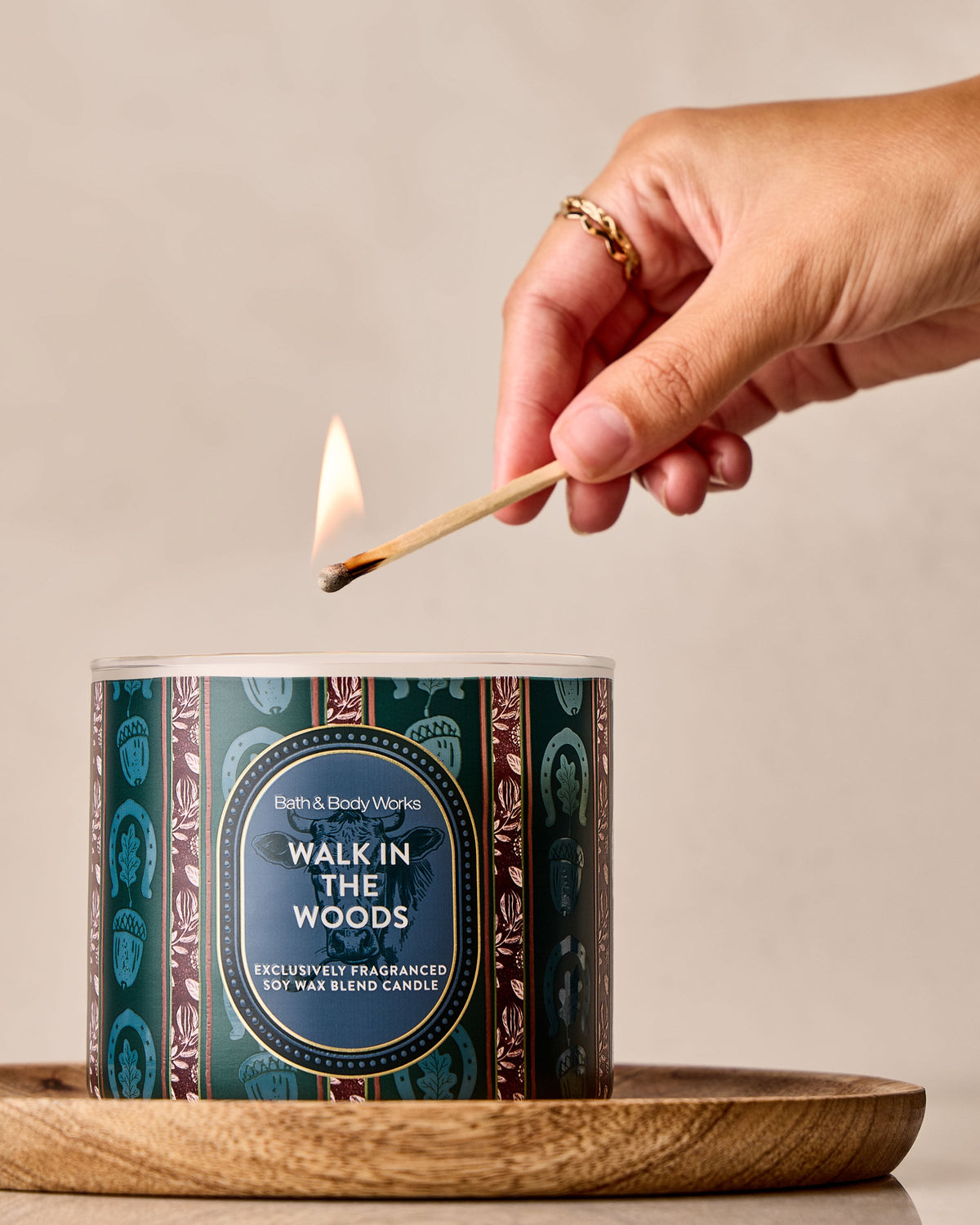 Walk In The Woods 3-Wick Candle image 4