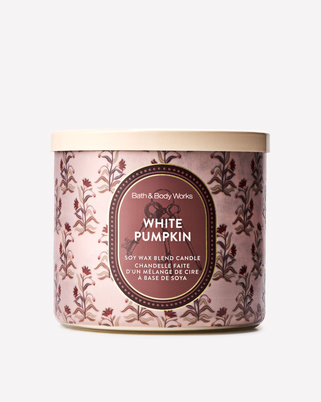 White Pumpkin 3-Wick Candle