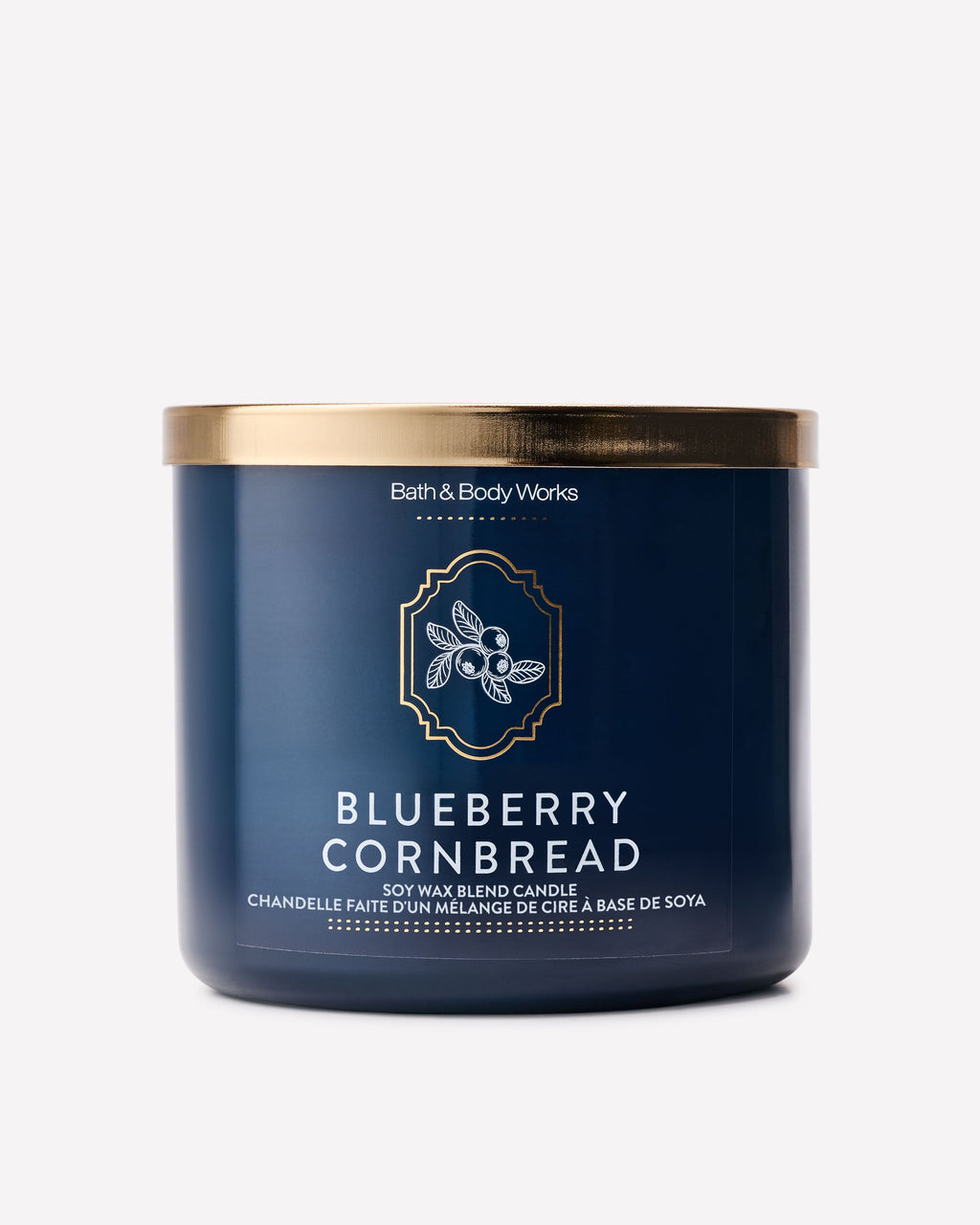 Blueberry Cornbread 3-Wick Candle