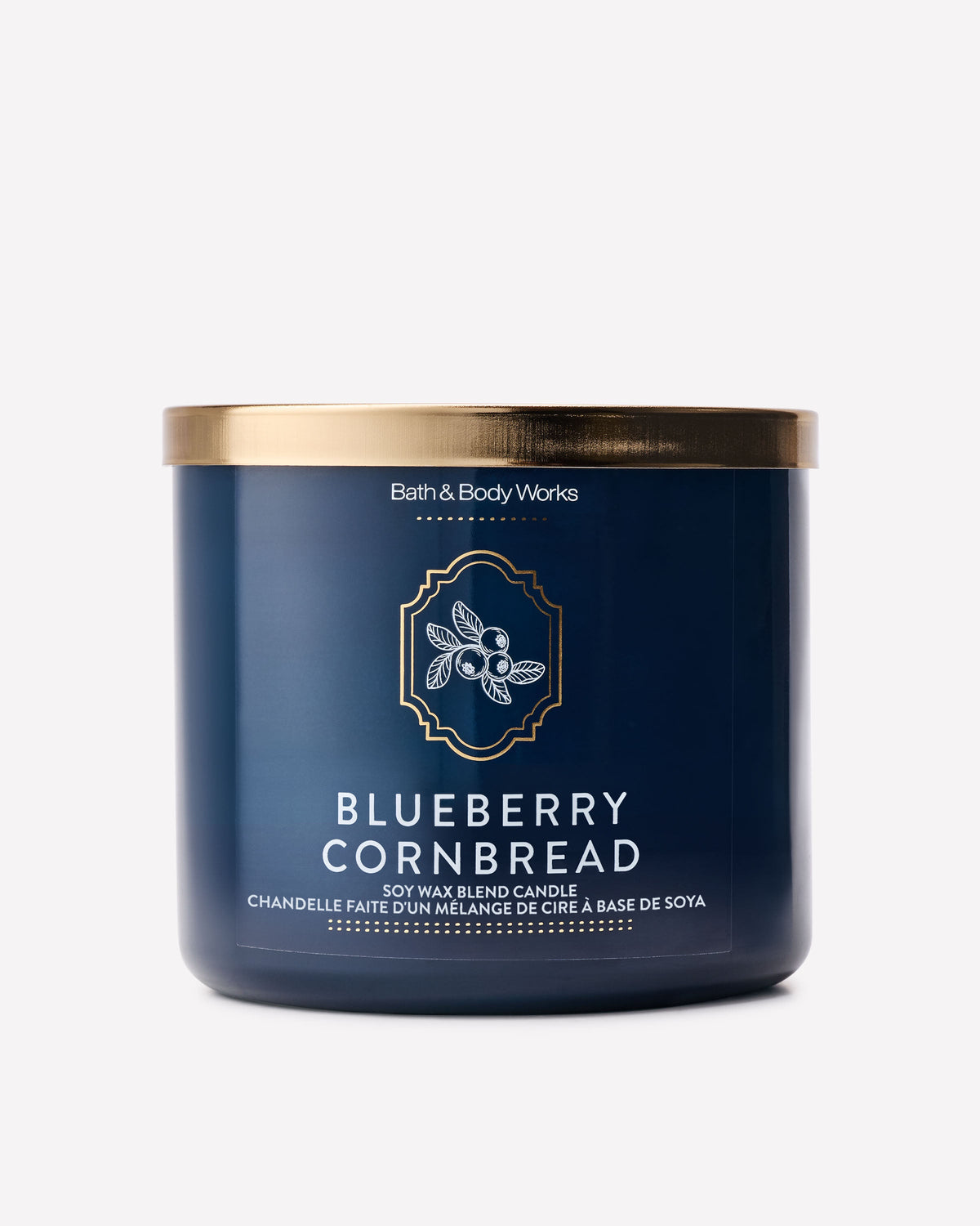 Blueberry Cornbread 3-Wick Candle