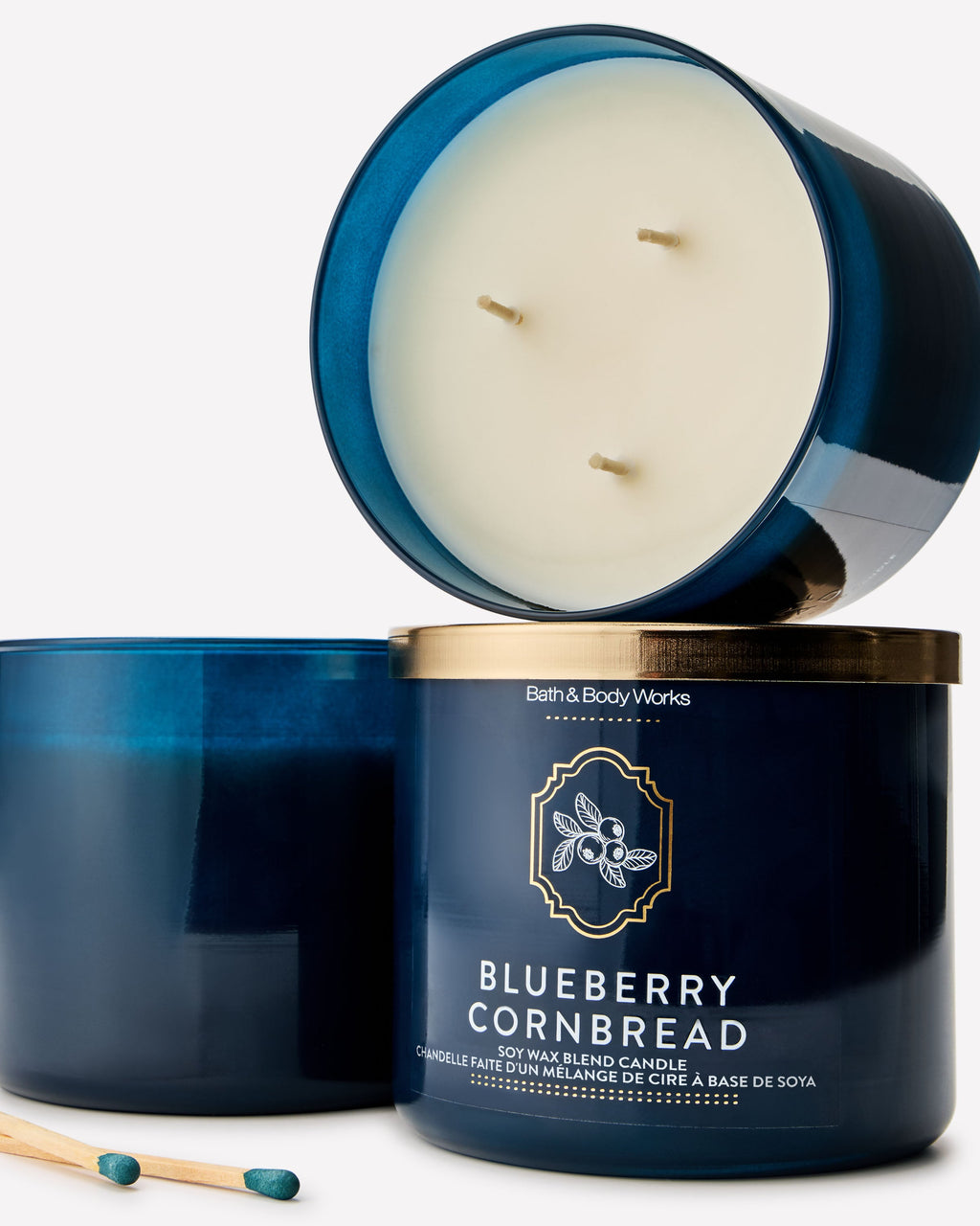 Blueberry Cornbread 3-Wick Candle image 2