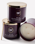Wild Blackberry Jam 3-Wick Candle image 2