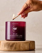 Wild Blackberry Jam 3-Wick Candle image 4