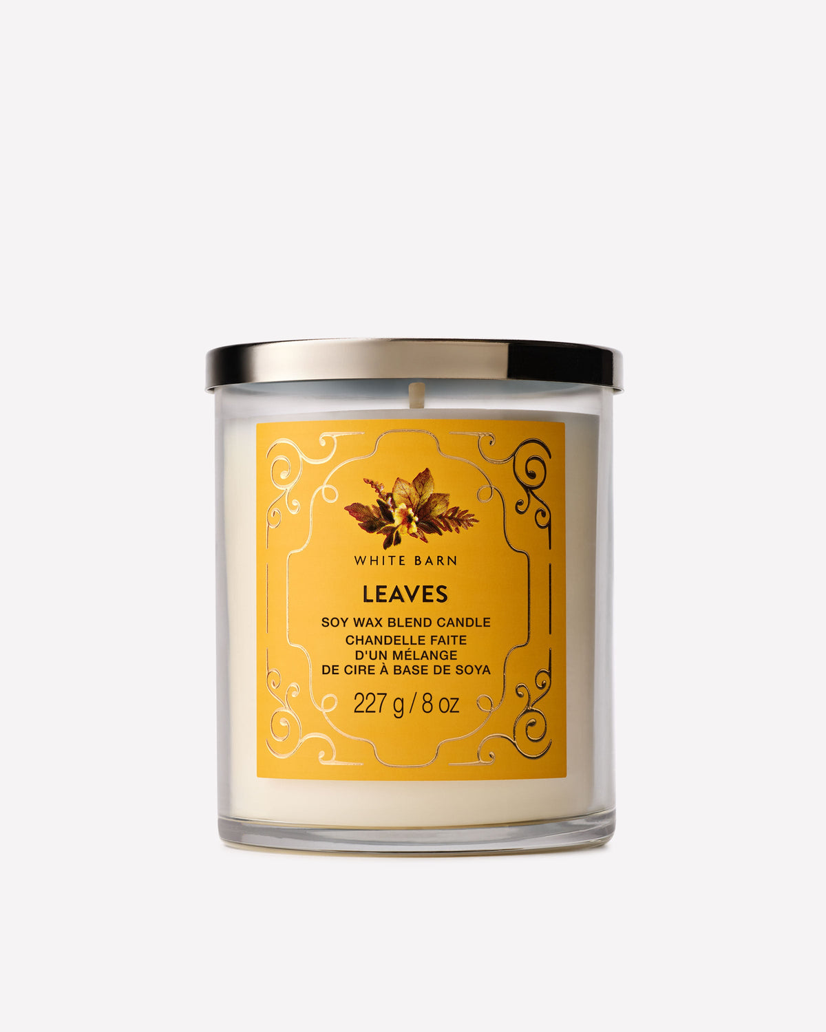 Leaves Single Wick Candle