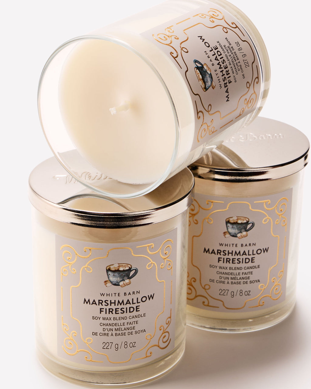 Marshmallow Fireside Single Wick Candle image 2