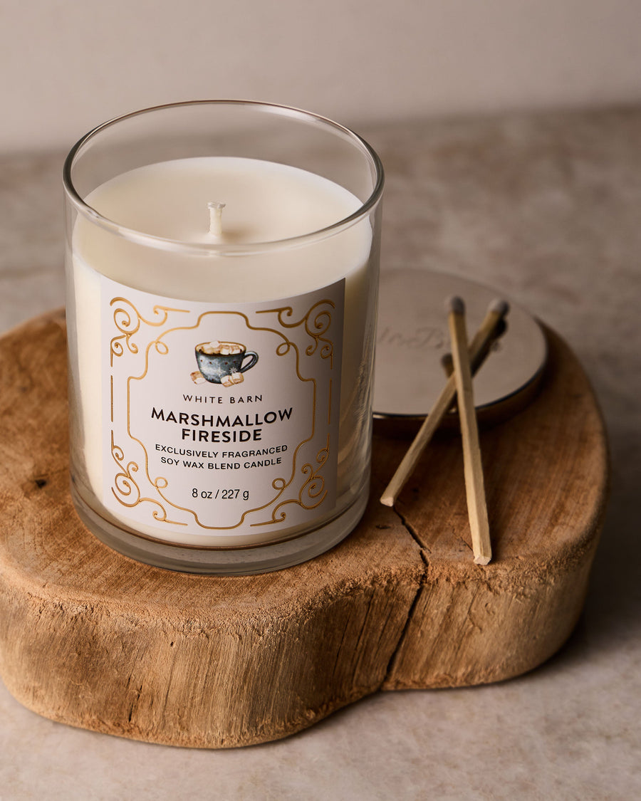 Marshmallow Fireside Single Wick Candle image 4