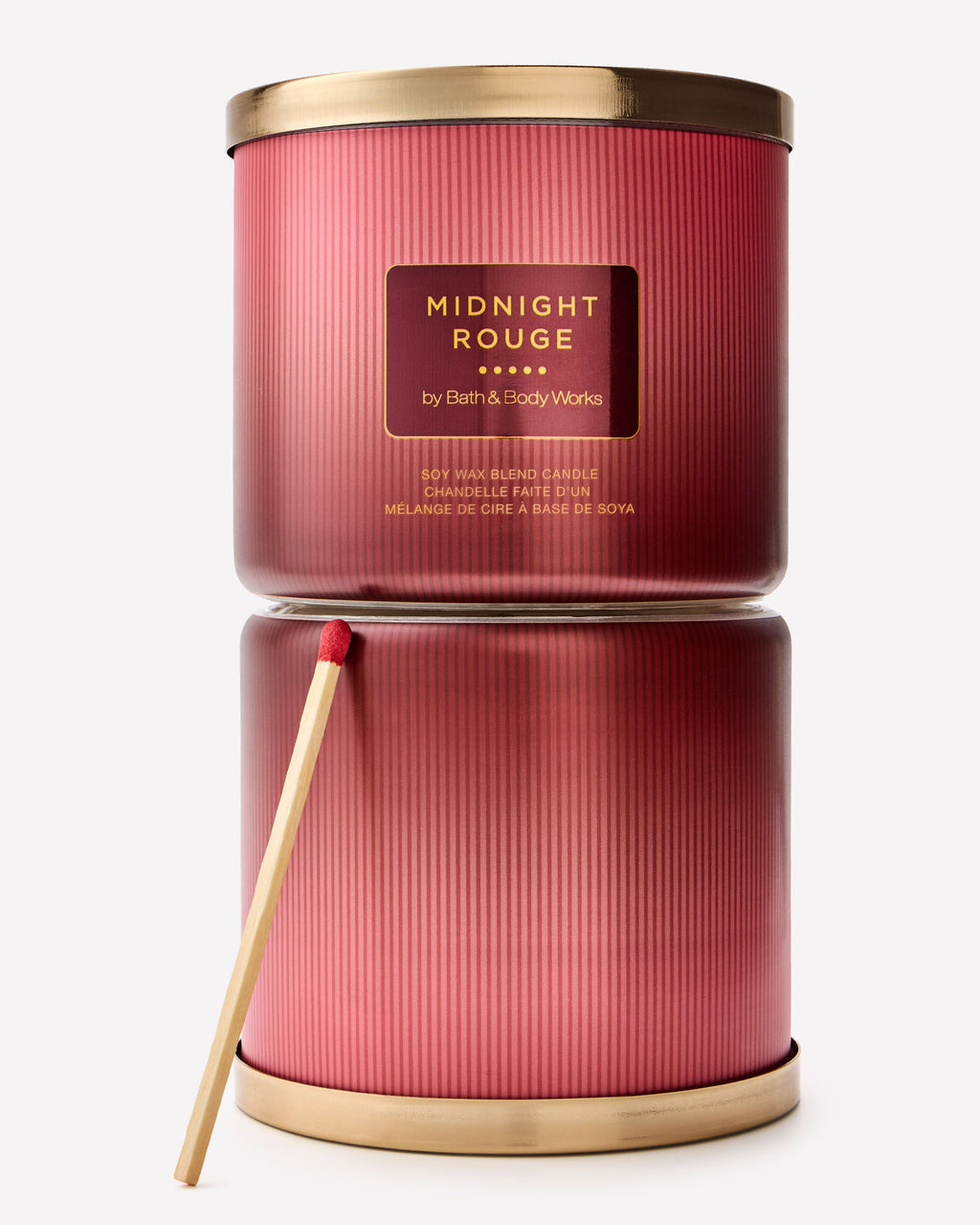 Midnight Rouge 3-Wick Candle image 2