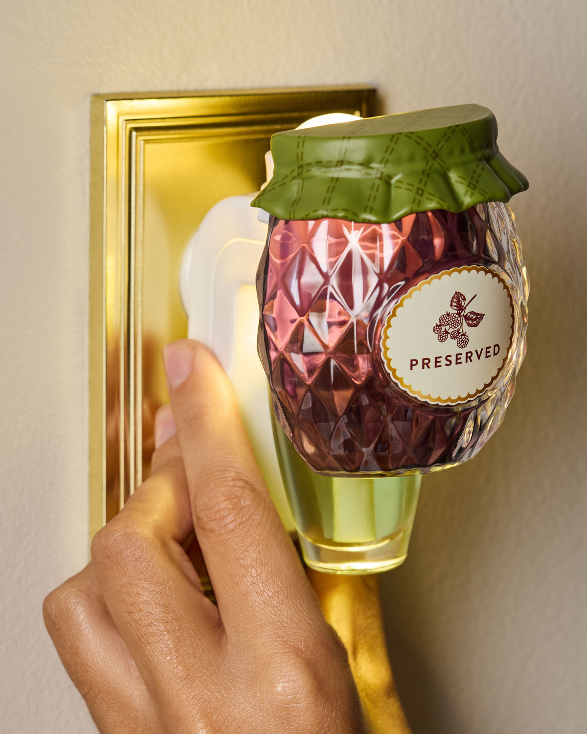 Jam Jar Nightlight Wallflowers Fragrance Plug image 4