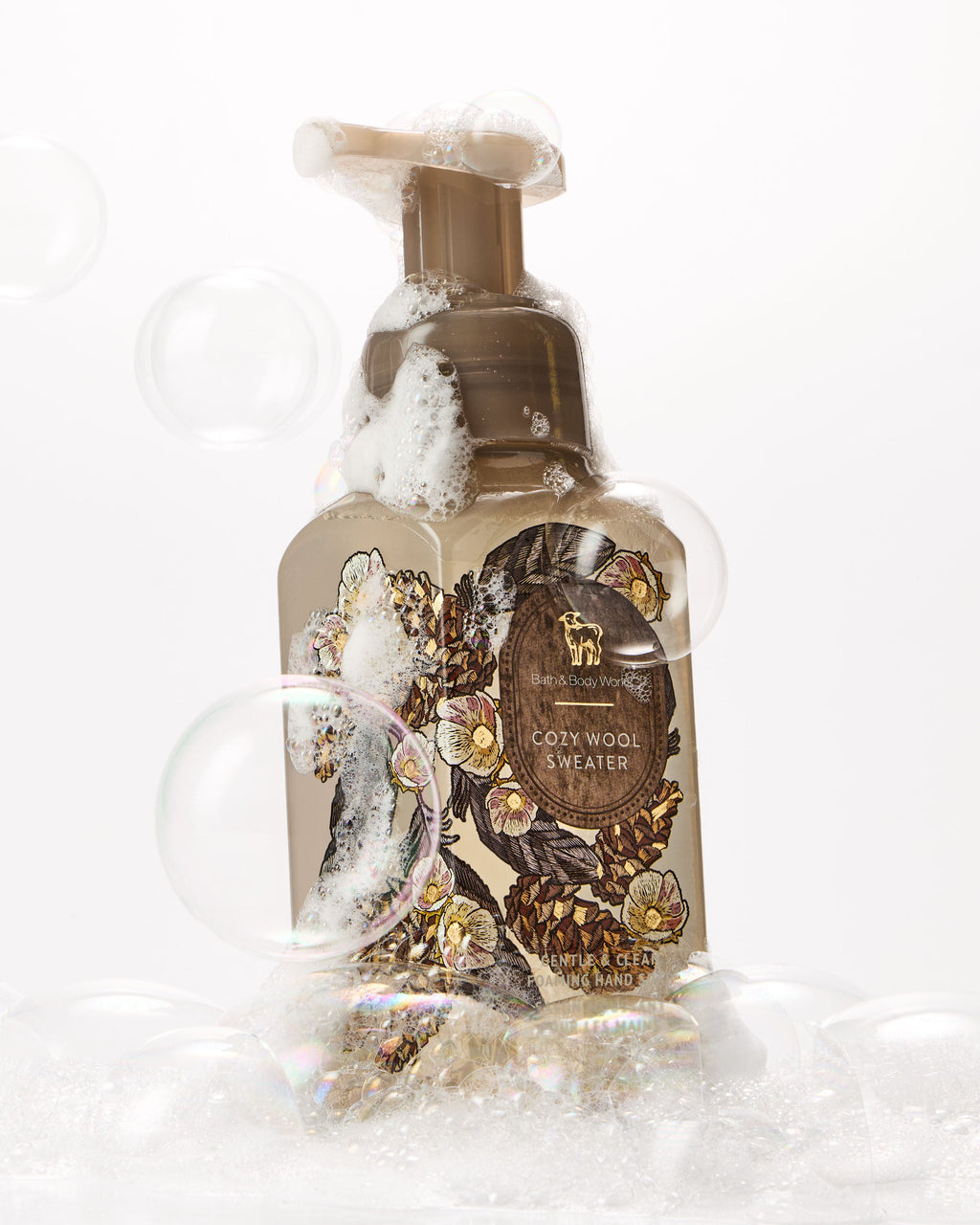 Cozy Wool Sweater Gentle & Clean Foaming Hand Soap image 2