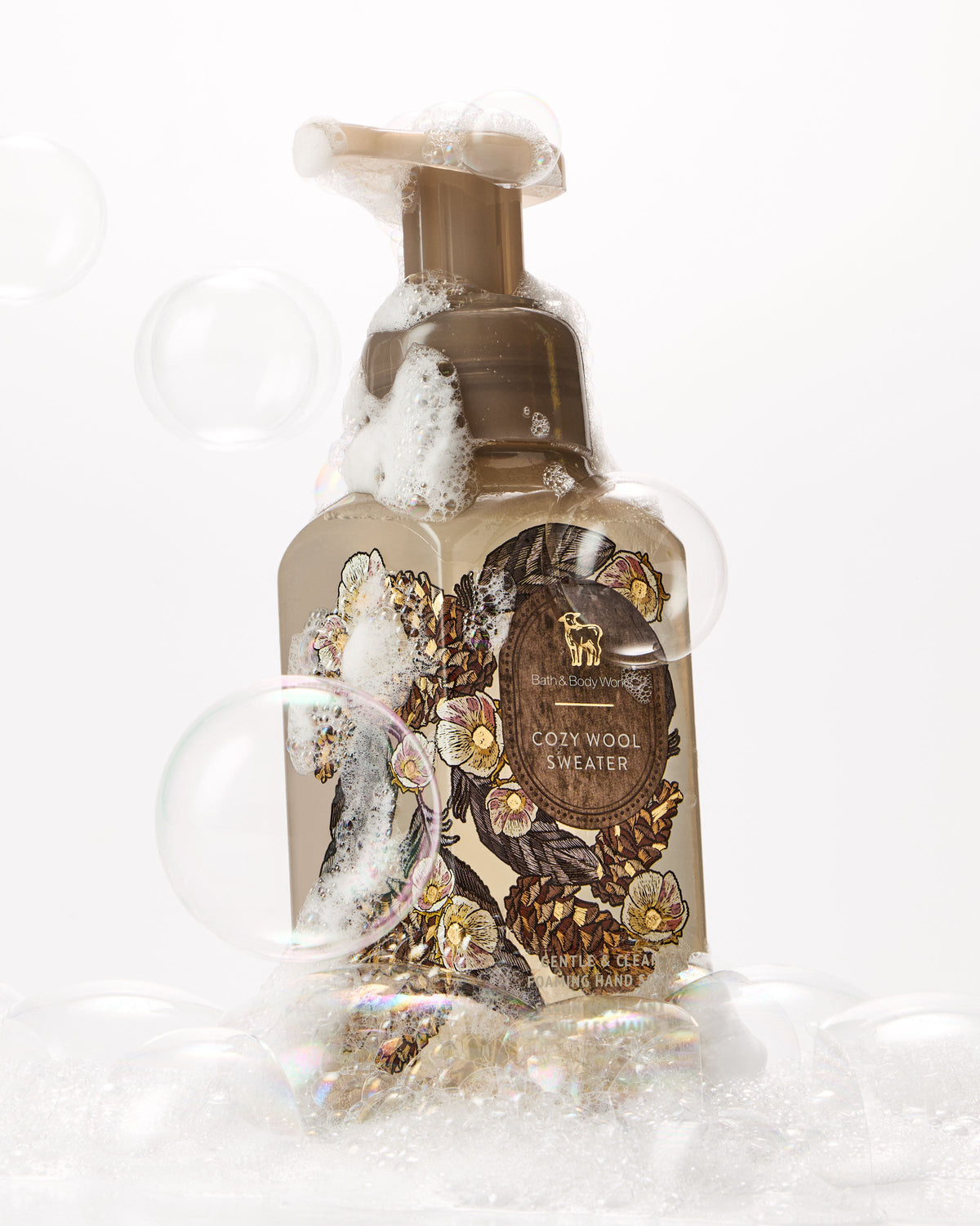 Cozy Wool Sweater Gentle & Clean Foaming Hand Soap image 2