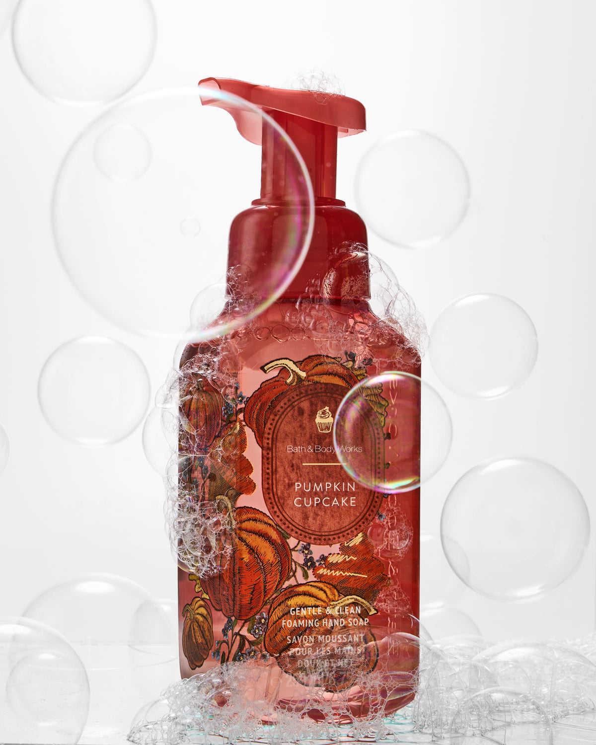Pumpkin Cupcake Gentle & Clean Foaming Hand Soap image 2