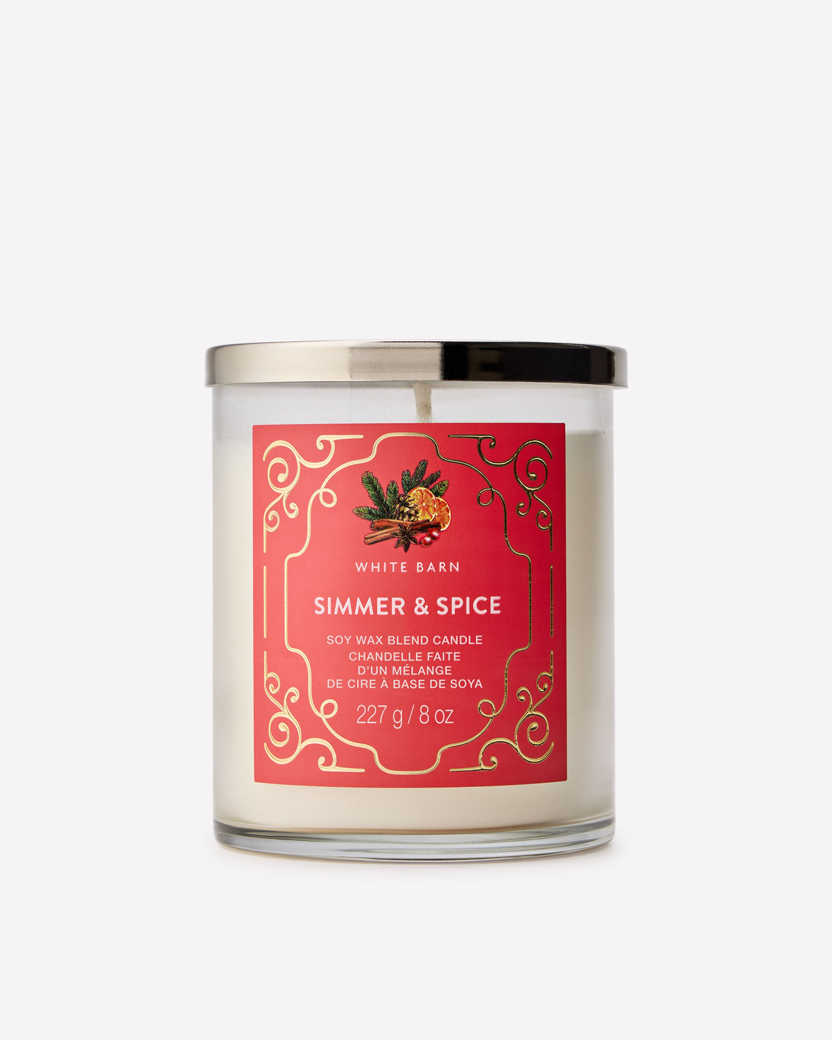 Simmer & Spice Single Wick Candle