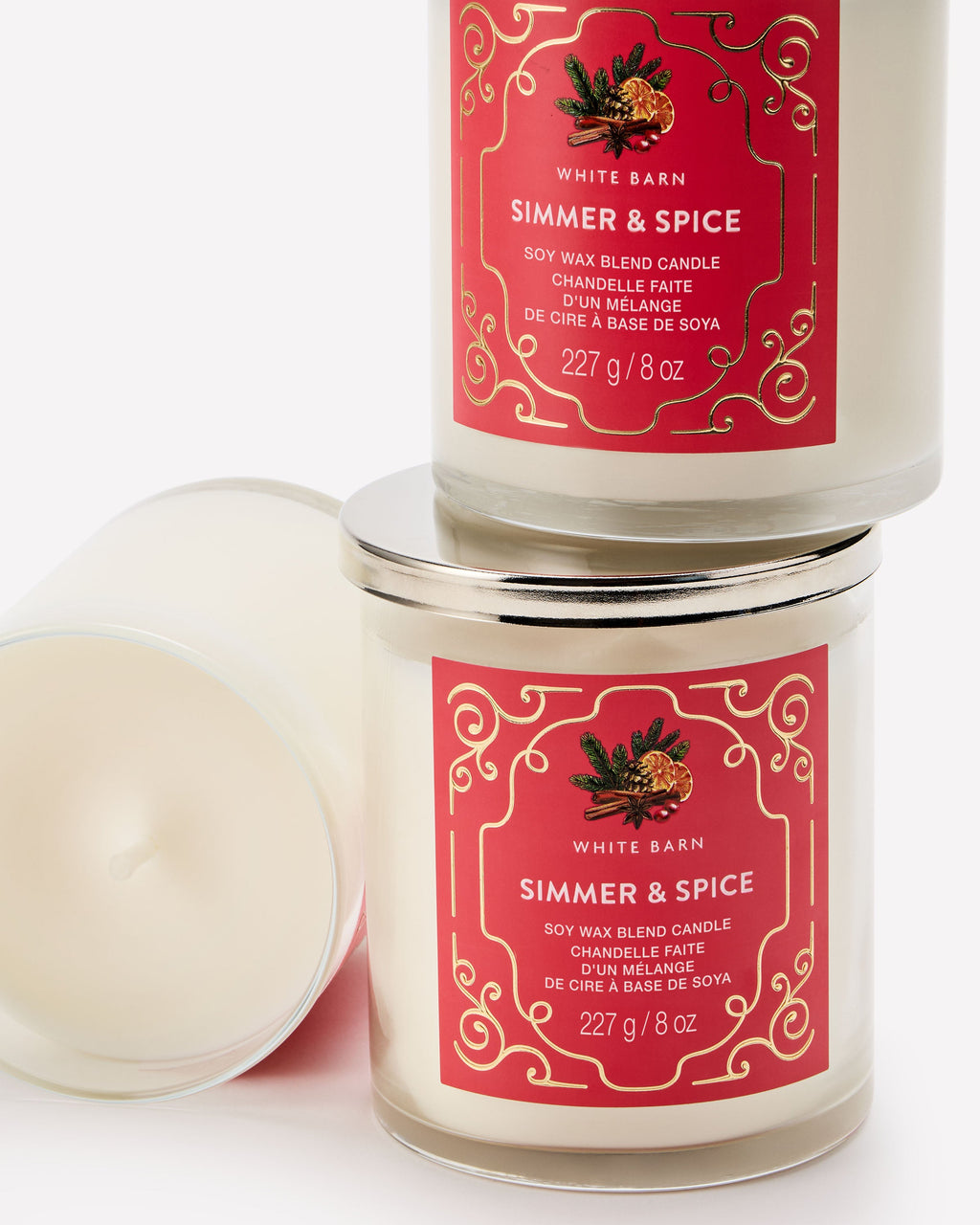 Simmer & Spice Single Wick Candle image 2