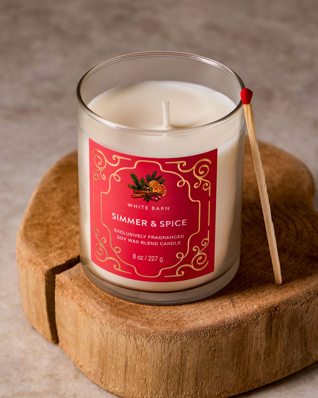 Simmer & Spice Single Wick Candle image 3