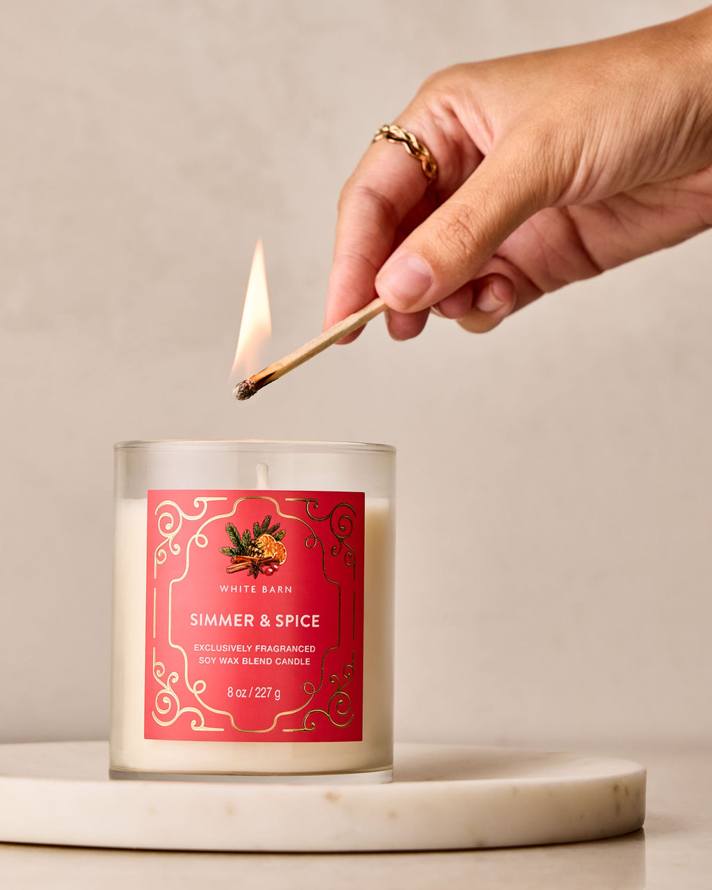 Simmer & Spice Single Wick Candle image 4